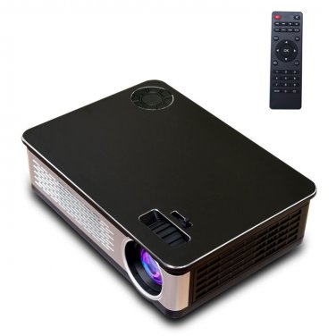 Z720 5.8 inch Single LCD Display Panel 1280x768P Smart Projector (Black)