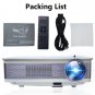 Z720 5.8 inch Single LCD Display Panel 1280x768P Smart Projector (Black)
