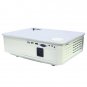 Z720 5.8 inch Single LCD Display Panel 1280x768P Smart Projector (White)