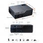 AUN M18 5.8 inch LCD Screen 5500 Lumens 1920x1080P Full HD Smart Projector