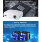 Uhappy U58 Pro 3200LM 1080P Home Theater 1280*768 LED Projector (Black)
