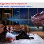 Uhappy U58 Pro 3200LM 1080P Home Theater 1280*768 LED Projector (Black)
