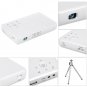 Vivibright GP1S Mini Portable LED Pico Projector (White)