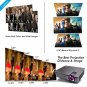 Wejoy L5 Home Theater Adjustable Optical Keystone Full HD 1080P LED LCD Video Projector (Black)