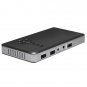 CACACOL ITC-DO2 Plus 50LM WiFi Smart 854*480 (WVGA) DLP 0.3DMD+RGBLED Portable Projector (Black)