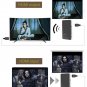 CACACOL ITC-DO2 Plus 50LM WiFi Smart 854*480 (WVGA) DLP 0.3DMD+RGBLED Portable Projector (Black)