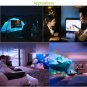 CACACOL ITC-DO2 50LM WiFi Smart 854*480 (WVGA) DLP 0.3DMD+RGBLED Portable Projector (Gold)