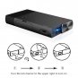S1 Mobile Phone Wired Same Screen Projector 850x480 DLP Mini HD Handheld Projector, AU Plug