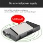 S1 Mobile Phone Wired Same Screen Projector 850x480 DLP Mini HD Handheld Projector, EU Plug