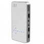 CACACOL ITC-DO5 50LM WiFi Smart 854*480 (WVGA) DLP 0.3DMD+RGBLED Portable Projector (White)