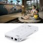 P09 Portable 4K Ultra HD DLP Mini Smart Projector (White)