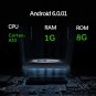 AUN J10 0.33 inch DMD Panel Display 700 ANSI Lumens 1920x1080P Full HD Smart Projector (Black)
