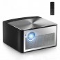 AUN H1 0.45 inch DMD Panel Display 1300 ANSI Lumens 1280x800P Full HD Smart Projector (Black)