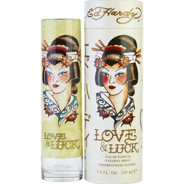 Ed Hardy Love & Luck Eau De Parfum Spray 3.4 oz by Christian Audigier  for women