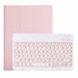 AYM12D For iPad 10.2 2019/Air 10.5 inch/Pro 10.5 inch Round Key Bluetooth Keyboard (Pink)