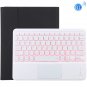 TG-102BCS Detachable Bluetooth White Keyboard Case for iPad 10.2 inch / iPad Air (2019) (Black)