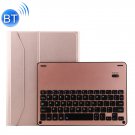 1139B Detachable Bluetooth 3.0 Aluminum Alloy Keyboard Case for iPad Pro 11 inch (2018) (Pink)