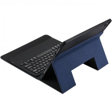 K09 Ultra-thin One-piece Bluetooth Keyboard Case for iPad Pro 12.9 inch &iuml;&frac14;�2018)  (Blue)