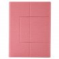 K102B-A For iPad 10.2 inch (2019) Detachable Touch Bluetooth Keyboard + Leather Case (Pink)