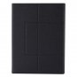 K102B-A For iPad 10.2 inch (2019) Detachable Touch Bluetooth Keyboard + Leather Case (Black)