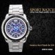 Fishing metal watch