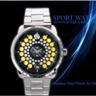 new unisex design hot Orvis Battenkill black Fly Fishing Reel Sport Metal Watch