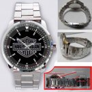 1 BLACK LOGO HARLEY DAVIDSON MOTOR SPORT METAL WATCH Best For Gift