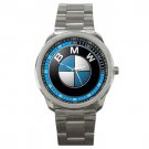 BMW Logo Elegant Sport Metal Watch Muscle Car Wrist Watch Apparel - Gift Merch