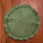 Sage Round Cotton Dish Cloth - On Hand