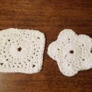 Cotton Face Scrubby Flower and Square Set - On Hand