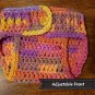 Sherbet 0-3 month Diaper Cover, Hat and Shoe Set - On Hand
