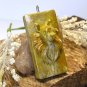 Pomeranian Golden Pendant