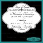 Business Store Hours Sign Vinyl Custom Decal Sticker Window Door Glass HRS-00005