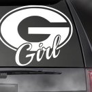 GEORGIA GIRL Vinyl Decal, Car Truck Window Sticker! 8 COLORS!! 4.75" x 6"