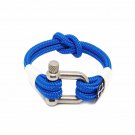 Blue and White Nautical Bracelet by Bran Marion