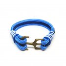 Bran Marion Blue and White Nautical Bracelet