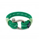Green Atlantic Nautical Bracelet by Bran Marion