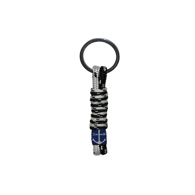 Bran Marion Black and White Keychain