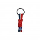 Bran Marion French Flag Handmade Lariat Keychain