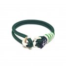 Bran Marion Irish Green and White Nautical Bracelet