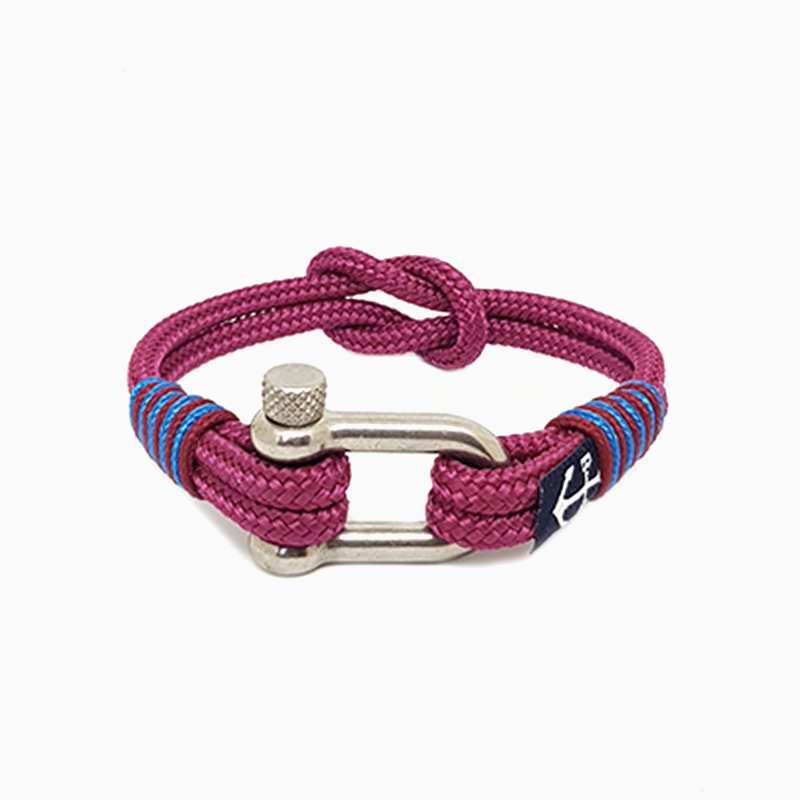 Scarlet Nautical Bracelet by Bran Marion