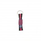 Black and Pink Handmade Keychain