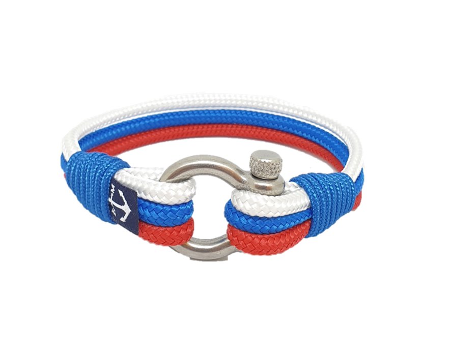 Russian Flag Nautical Bracelets by Bran Marion
