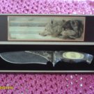 Decorative Wolf knife