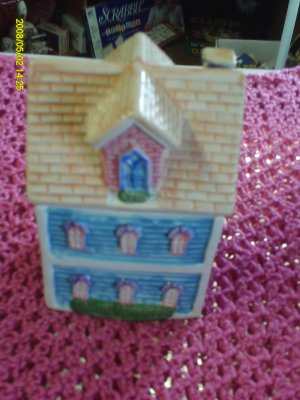 Cottage Cookie Jar