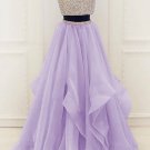 Elegant Two Pieces Prom Dresses Party Evening Gowns E0245