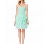 Short Mint Green Chiffon Prom Dresses Party Evening Gowns E0293