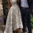 High Low Lace Prom Dresses Party Evening Gowns E0451