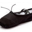 Women's Kids' Black Canvas Dance Shoes Ballet/Latin/Yoga/Dance Sneakers Canvas Flat Heel D601043