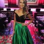Two Pieces Off-the-Shoulder Prom Evening Formal Dresses E0028